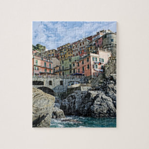 Manarola Italien Reiseabenteuer - 8x10 - 110 pc Puzzle