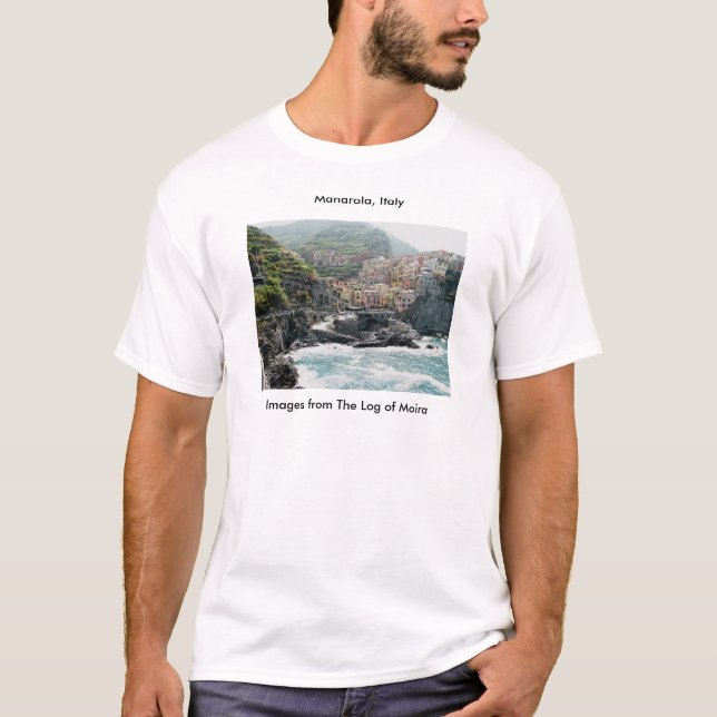 Manarola, Italien T-Shirt (Vorderseite)