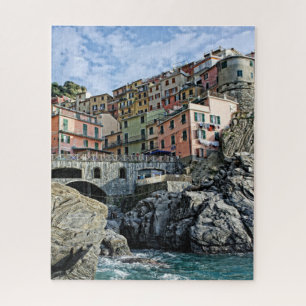 Manarola Italy Travel Adventure - 16x20 - 520 pc Puzzle