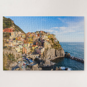 Manarola landschaft, Cinque Terre, Italien Puzzle