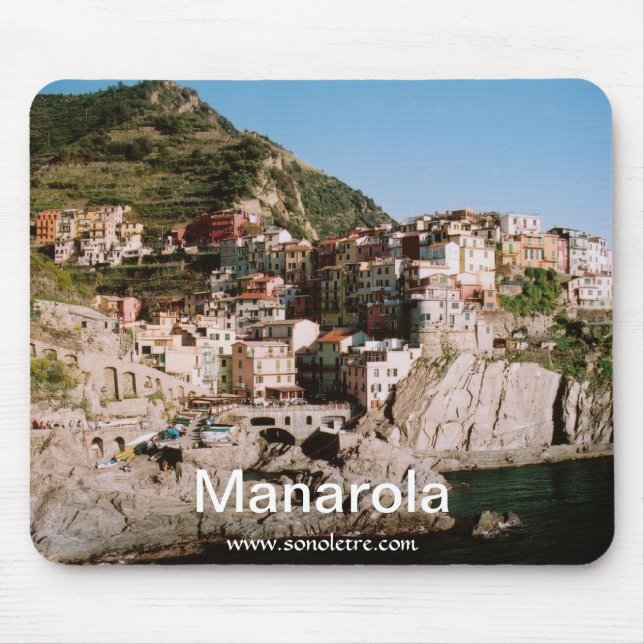 Manarola Panoramic View Mousepad (Vorne)