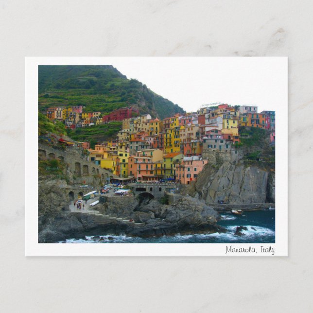 Manarola Postcard Postkarte (Vorderseite)