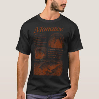 Manatee-Definition 90er Respektiert die Einheimisc T-Shirt