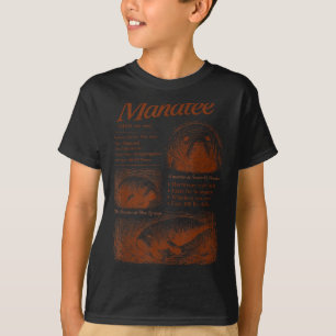 Manatee-Definition 90er Respektiert die Einheimisc T-Shirt