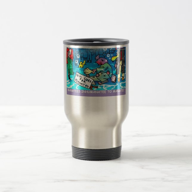 Manatee Inhumatee Funny T-Shirts Tasse Cards Etc (Mittel)