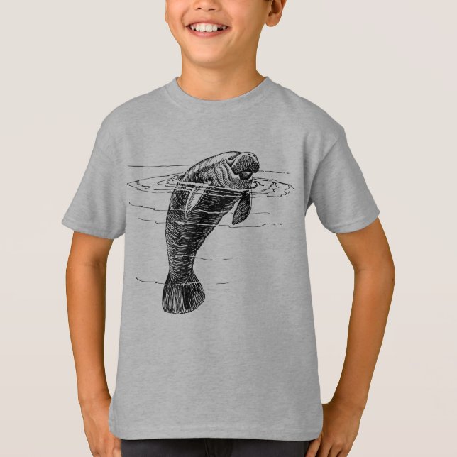 Manatee Jungs T - Shirt (Vorderseite)