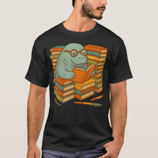 Manatee-Lesebücher passend für Bücherwurm-Leser Li T-Shirt