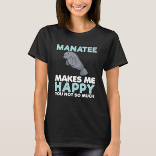 Manatee macht mich glücklich, Tier-Kind T-Shirt