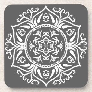 Manatee Mandala Getränkeuntersetzer