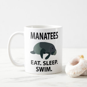 Manatee Marine Wildlife Animal Manatee Kaffeetasse