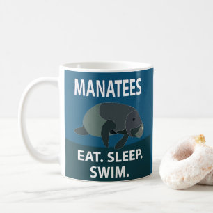 Manatee Meer-Wildtier-Tier  Kaffeetasse