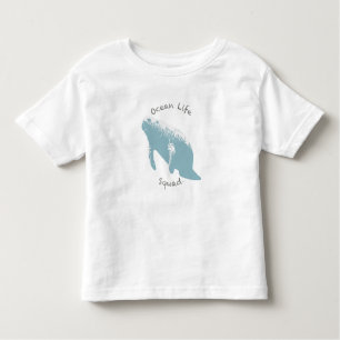 Manatee - Ocean Life Squad™ Kleinkind T-shirt