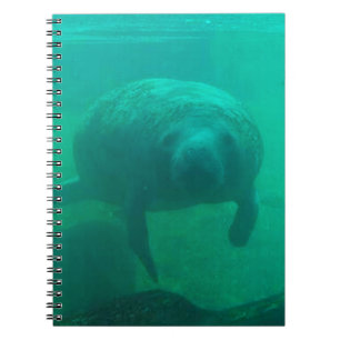Manatee Spiral Foto Notebook Notizblock