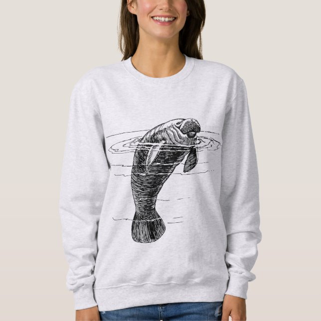 Manatee-Sweatshirts Sweatshirt (Vorderseite)