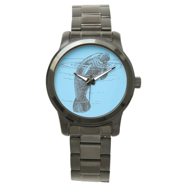 Manatee watch armbanduhr (Vorderseite)