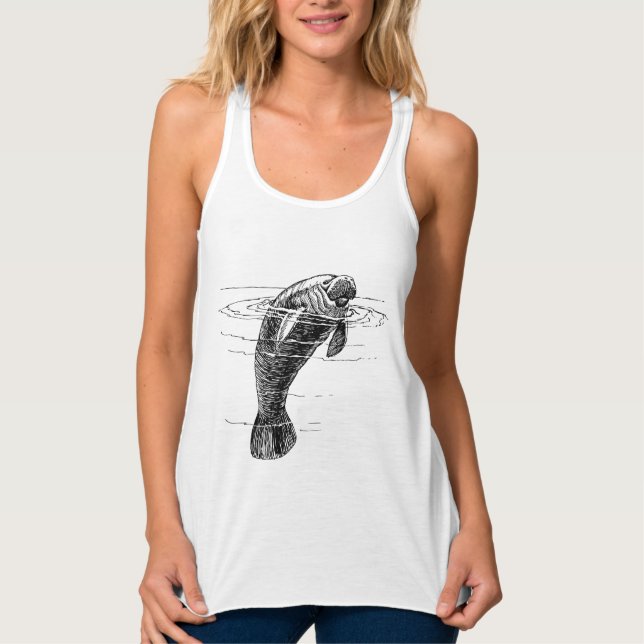 Manatee women Shirt (Vorderseite)