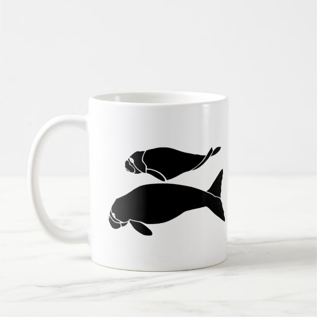 Manatees Kaffeetasse (Links)