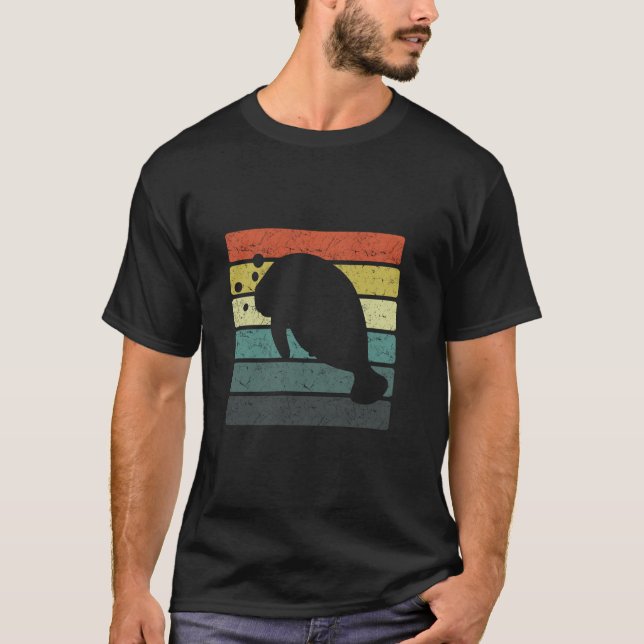 Manatees Manatee Seekuh T-Shirt (Vorderseite)