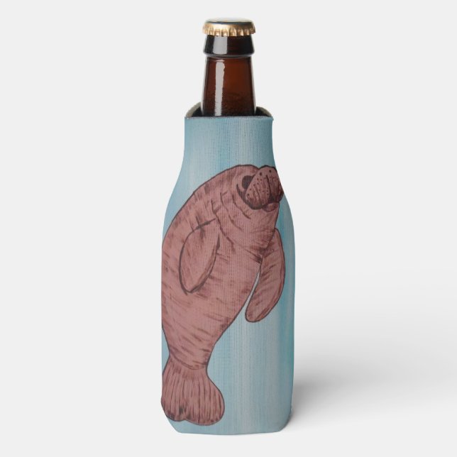 Manateflasche und Dosenkühler Flaschenkühler (Flaschenvorderseite)