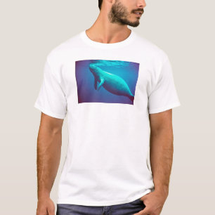 Manatis-Oberflächenbearbeitung zum zu atmen T-Shirt