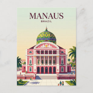 Manaus Brasilien Postkarte