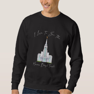 Manaus Brasilien Temple I Liebe, um meinen Temple  Sweatshirt