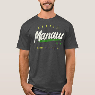 Manaus Vintag Brasilien T-Shirt