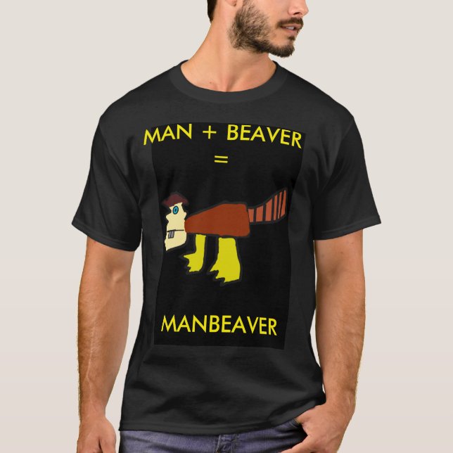 manbeaver Gleichung T-Shirt (Vorderseite)