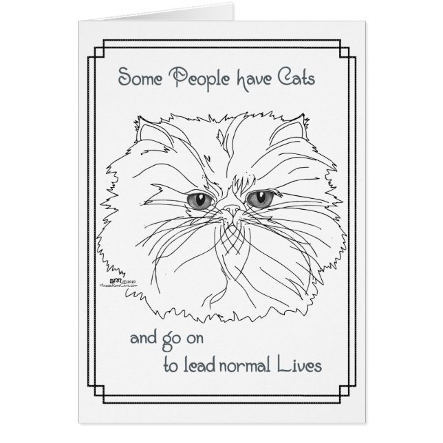 Manche Leute haben Katzen (Vorne)