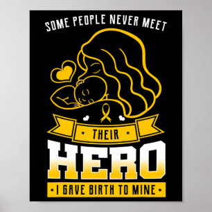Manche Leute treffen ihren Helden nie, den ich geb Poster