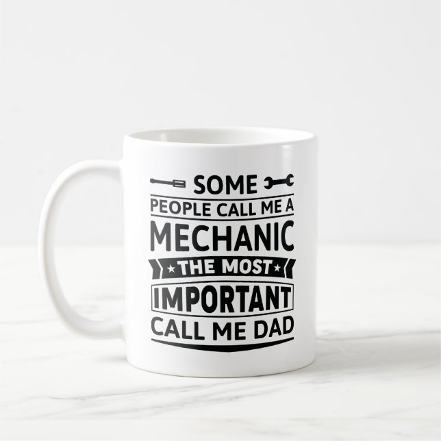 Manche nennen mich einen Mechanismus Kaffeetasse (Links)