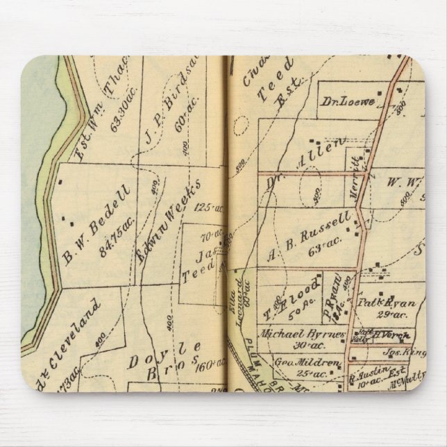 Manche, New York Mousepad (Vorne)