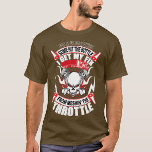 Manche stießen von Meshin aus auf die Flasche T-Shirt