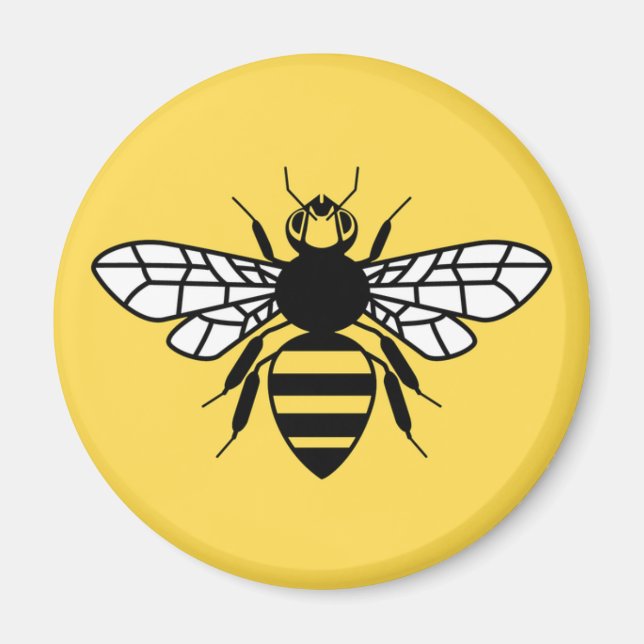 Manchester Bee Magnet (Vorne)