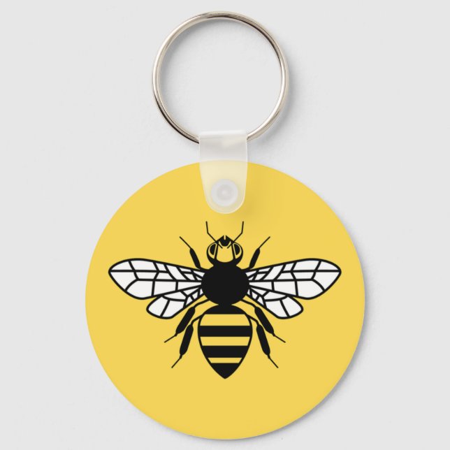 Manchester Bee Schlüsselanhänger (Vorderseite)