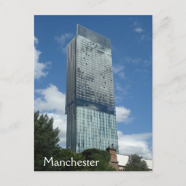 Manchester Beetham Tower Postcard Postkarte (Vorderseite)