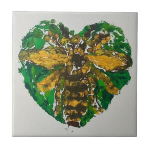 Manchester-Bienen-Keramikfliese Fliese