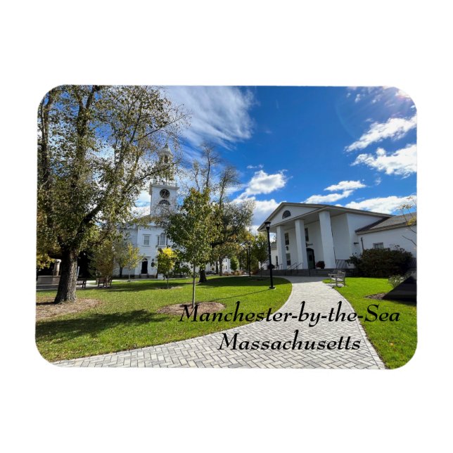 Manchester-by-the-Sea Massachusetts Magnet (Horizontal)