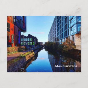 Manchester Canal Postkarte