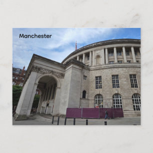 Manchester Central Library Postkarte