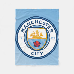 Manchester City-Abdeckung Fleecedecke