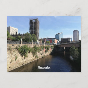 Manchester City Centre Postkarte