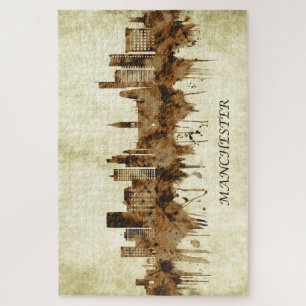 Manchester England Cityscape Puzzle
