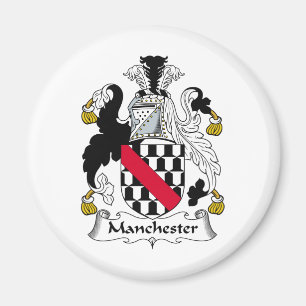 Manchester-Familienwappen Magnet