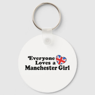 Manchester Girl Schlüsselanhänger