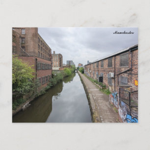 Manchester Kanäle Postkarte
