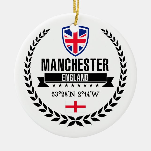 Manchester Keramikornament (Vorne)