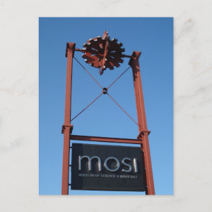 Manchester MOSI Postcard Postkarte