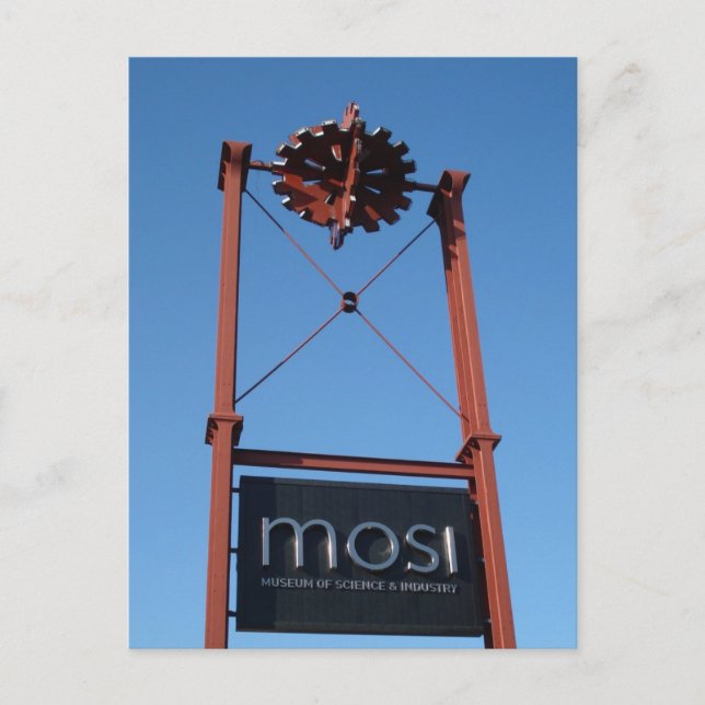 Manchester MOSI Postcard Postkarte (Vorderseite)