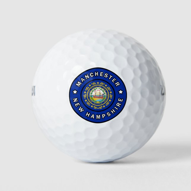 Manchester New Hampshire Golfball (Vorderseite)